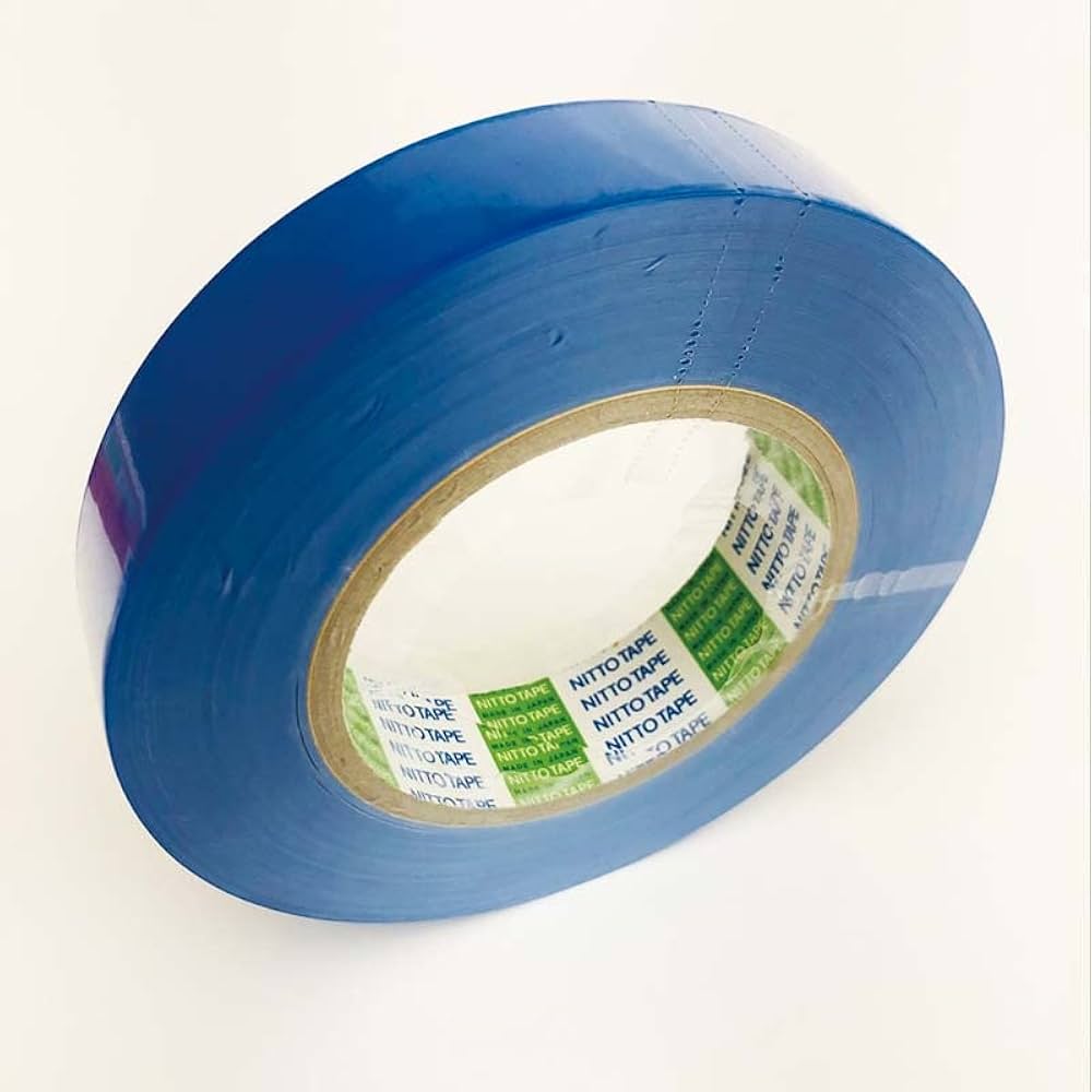 Amazon.co.jp: 【ラインテープ 青色 幅25mm×長さ50m NITTOTAPE